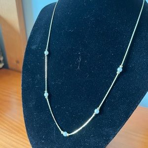 Vintage gold and pearl Necklace
